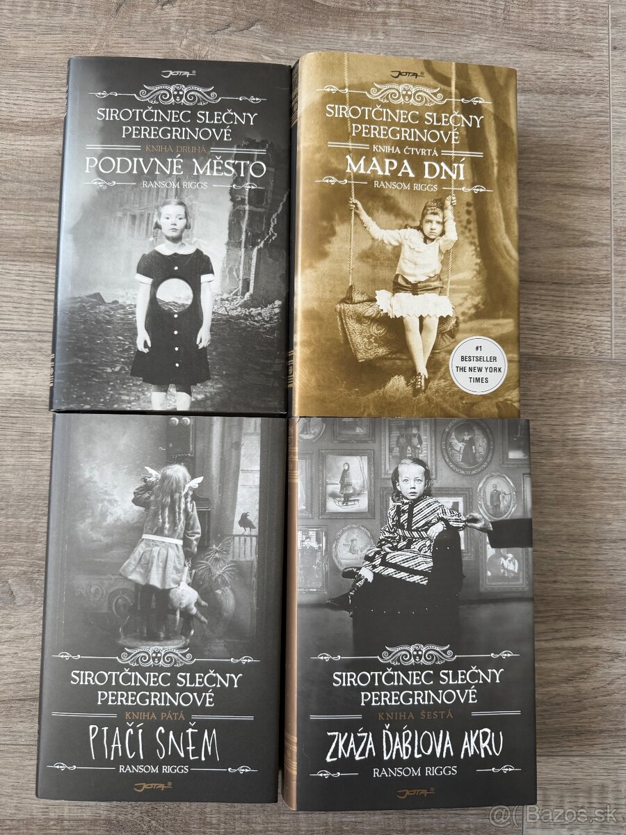 Predám knihy zo série Sirotčinec slečny Peregrinové(R. Riggs