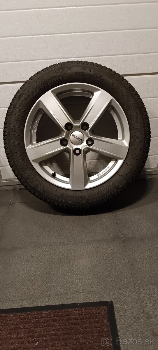 Sada štyroch zimných kolies