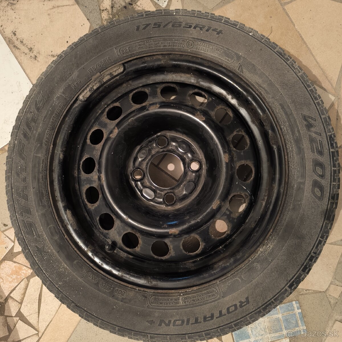 Predám kolesá 4x100 R14 175/65