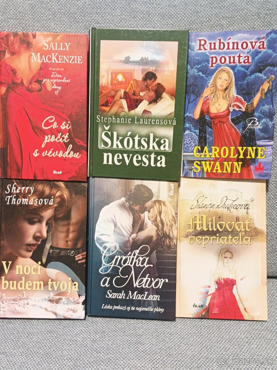 Predám knihy fantasy, detektívky, romantika