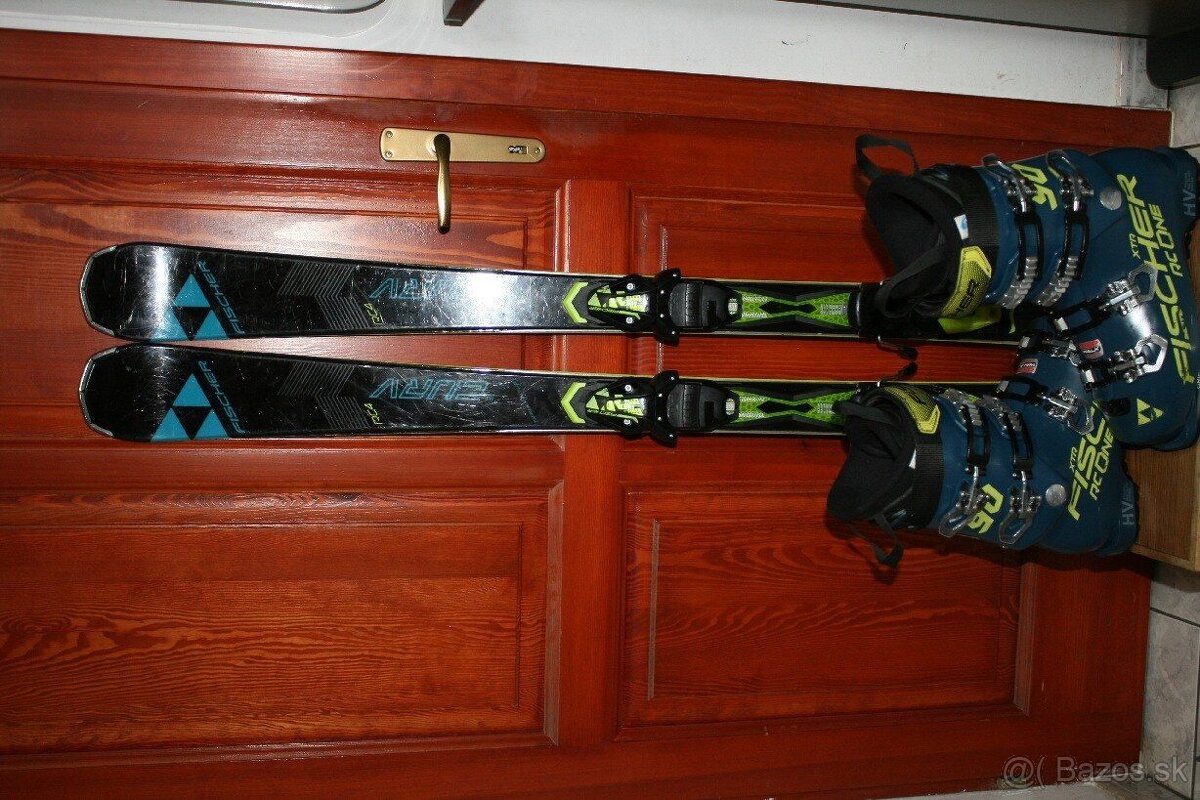 lyže Fischer My Curv 150 cm , drevo , Ti