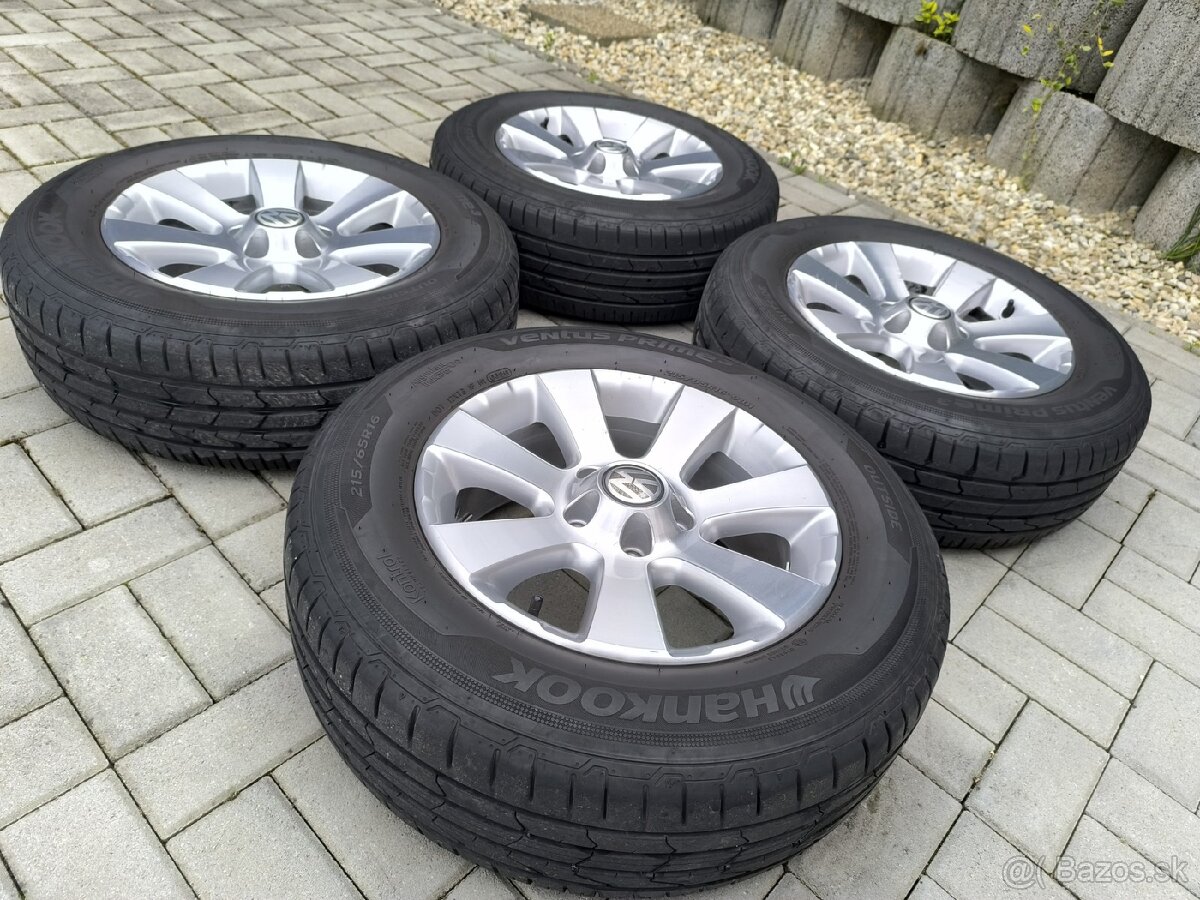 Letná Sada 16' ALU VW Tiguan 5x112 6.5Jx16 ET33