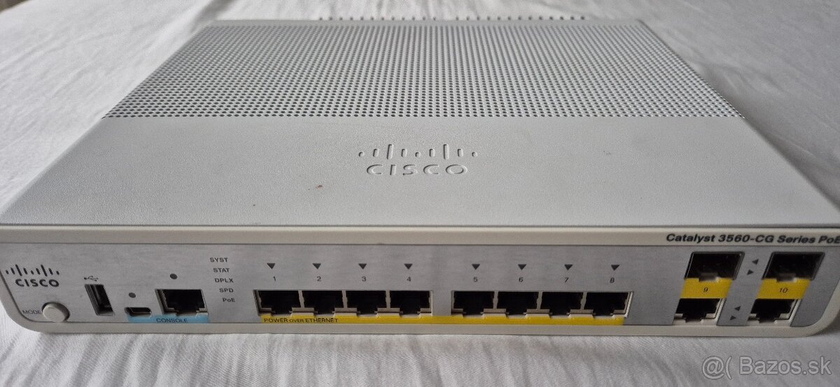 Cisco catalyst switch WS-C3560CG-8PC-S