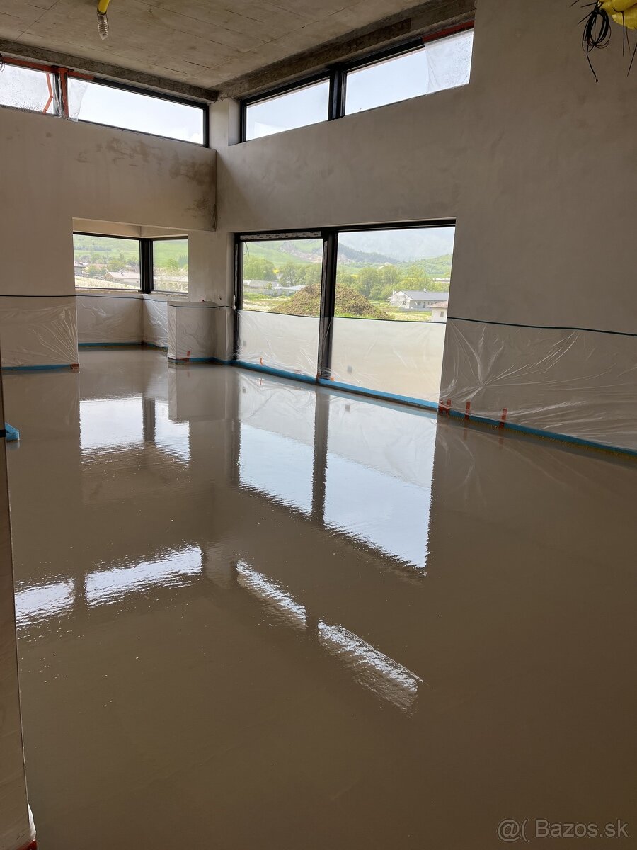 Potery-anhydritové potery