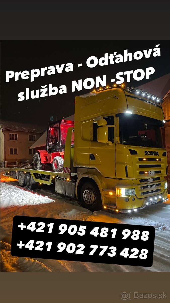 ODŤAHOVÁ SLUŽBA, PREPRAVA STROJOV ODŤAH +421 905 481 988