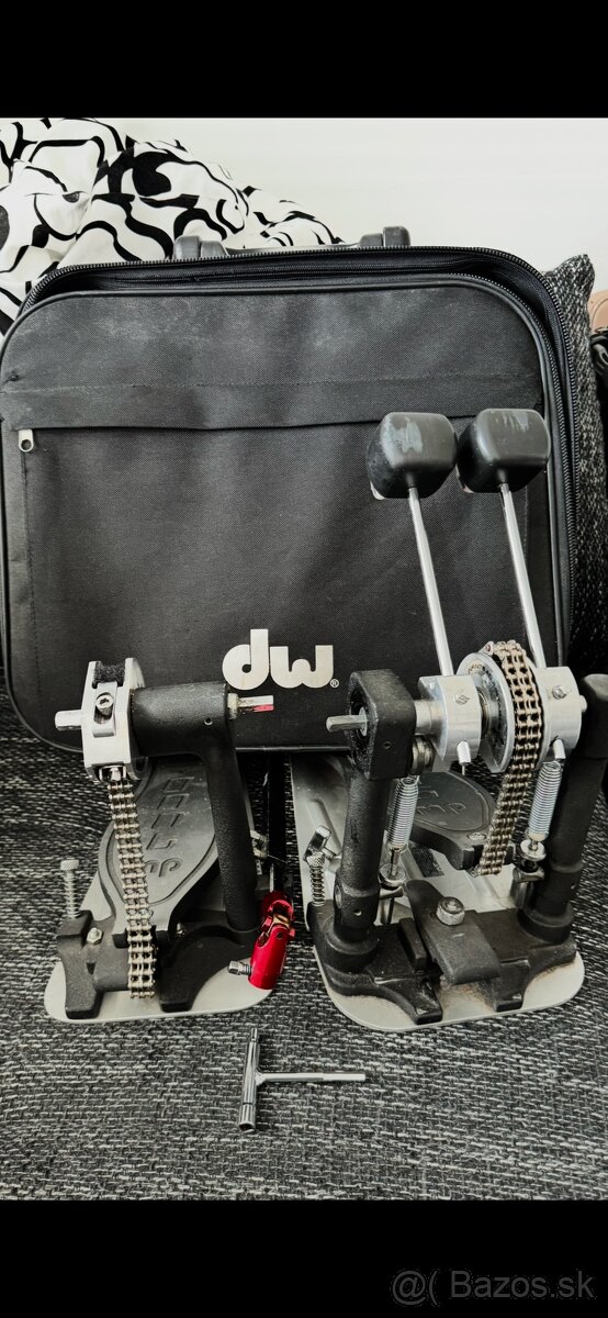 Dw Double Pedal 9002 Dvojšlapka na ĽAVAKA