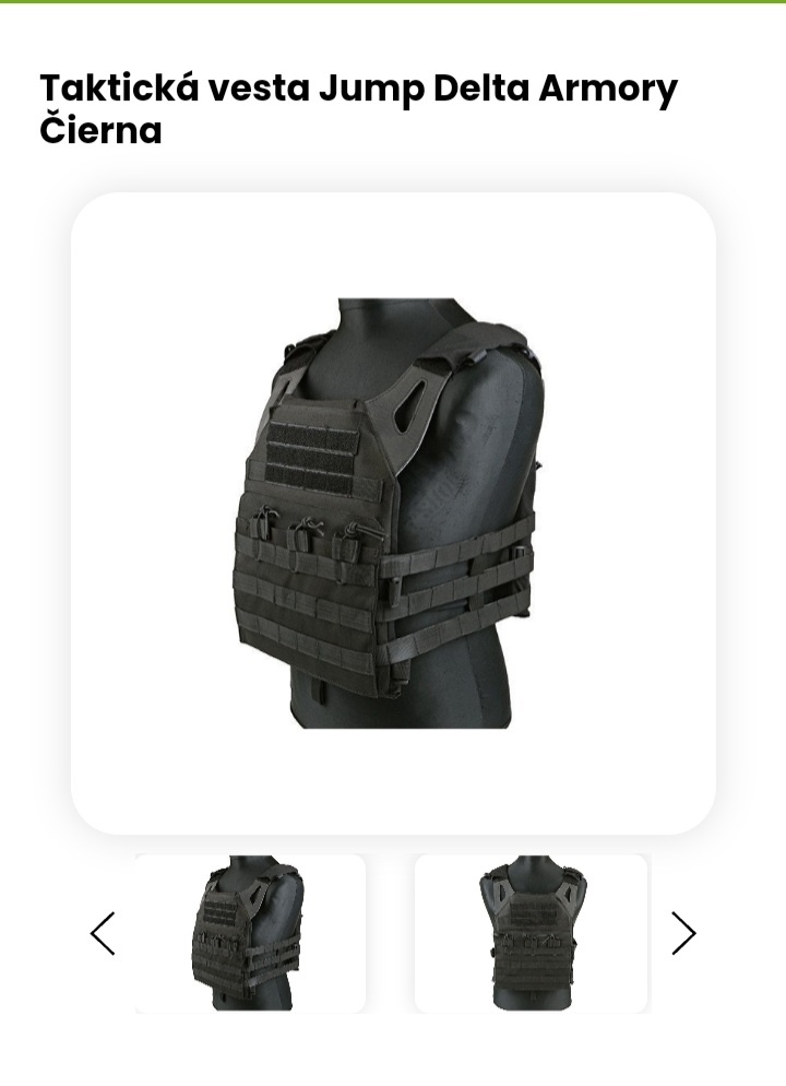 Taktická vesta airsoft paintball okuliare tlmič taška