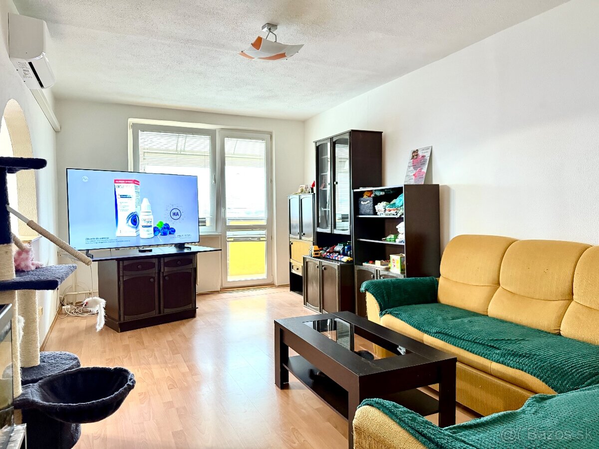 Klimatizovaný 3 izbový byt s balkónom