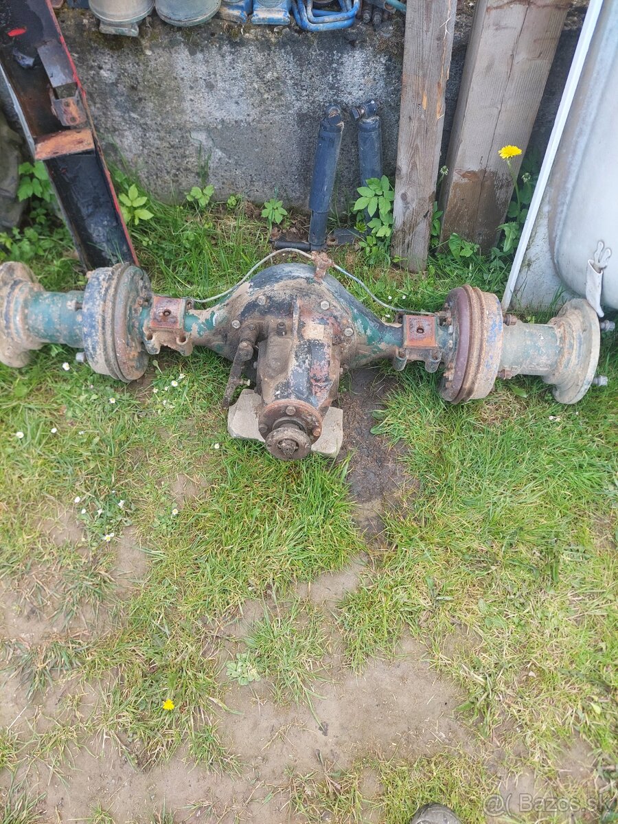Zadná náprava multicar s uzávierkou
