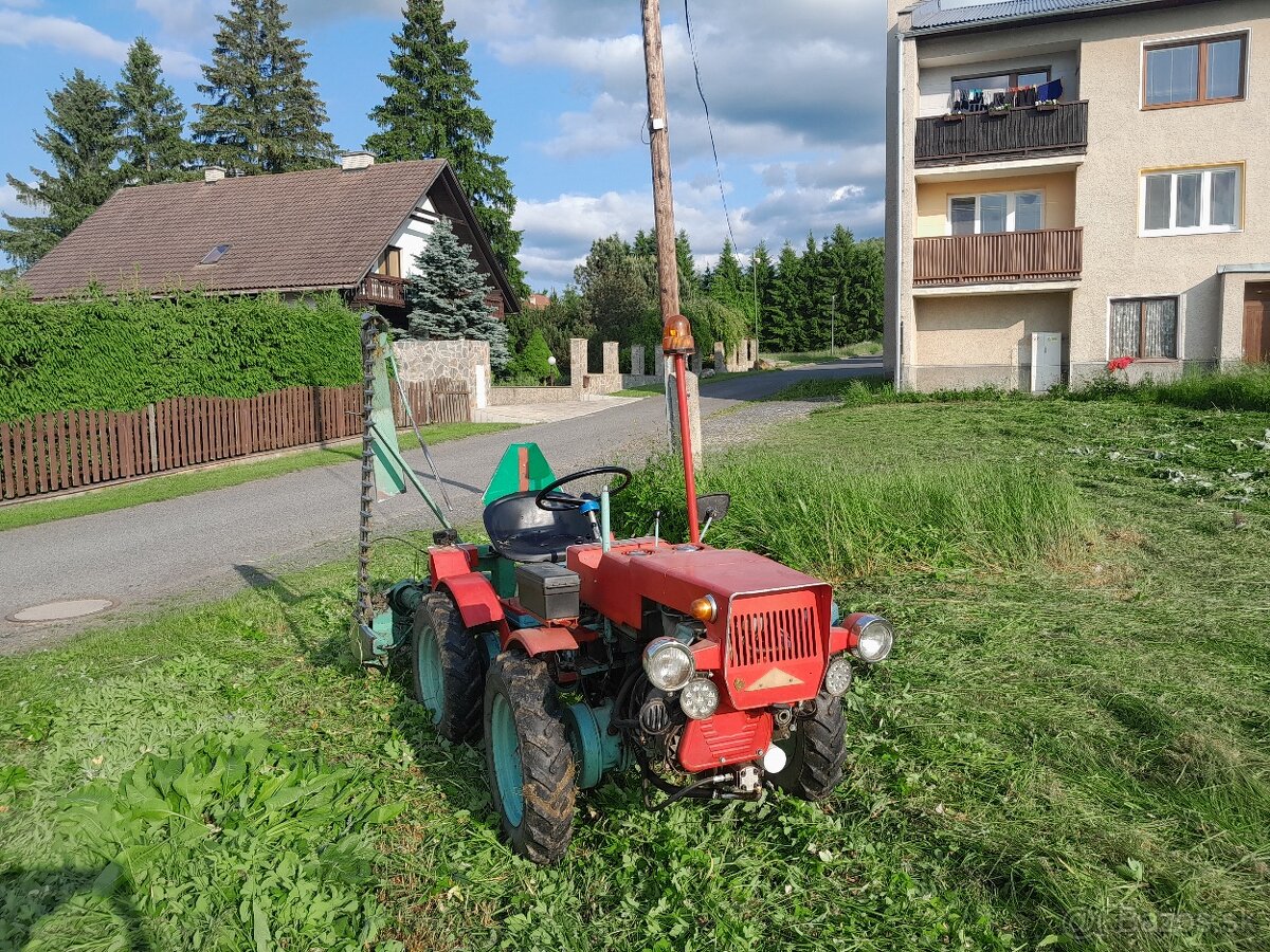 Bočná lištová kosa