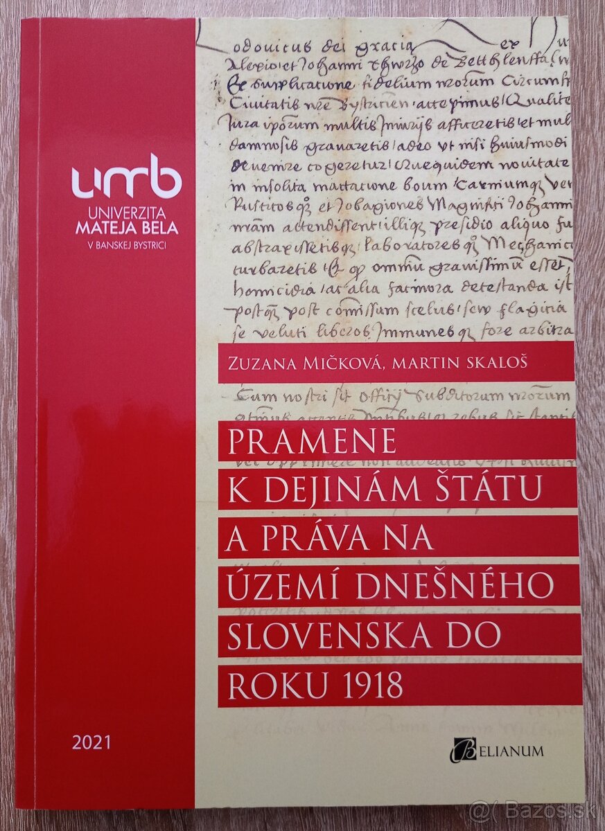 Právnická literatúra - 1. ročník