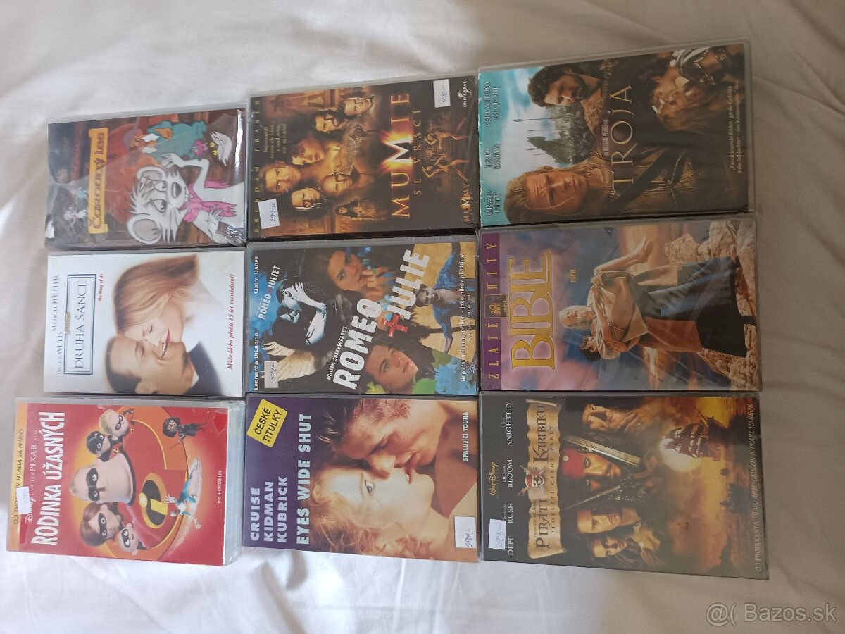 VHS rozpravky,W.Disney