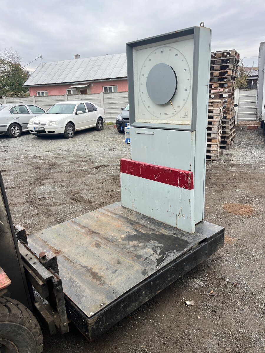 Priemyselná váha 1.000 kg