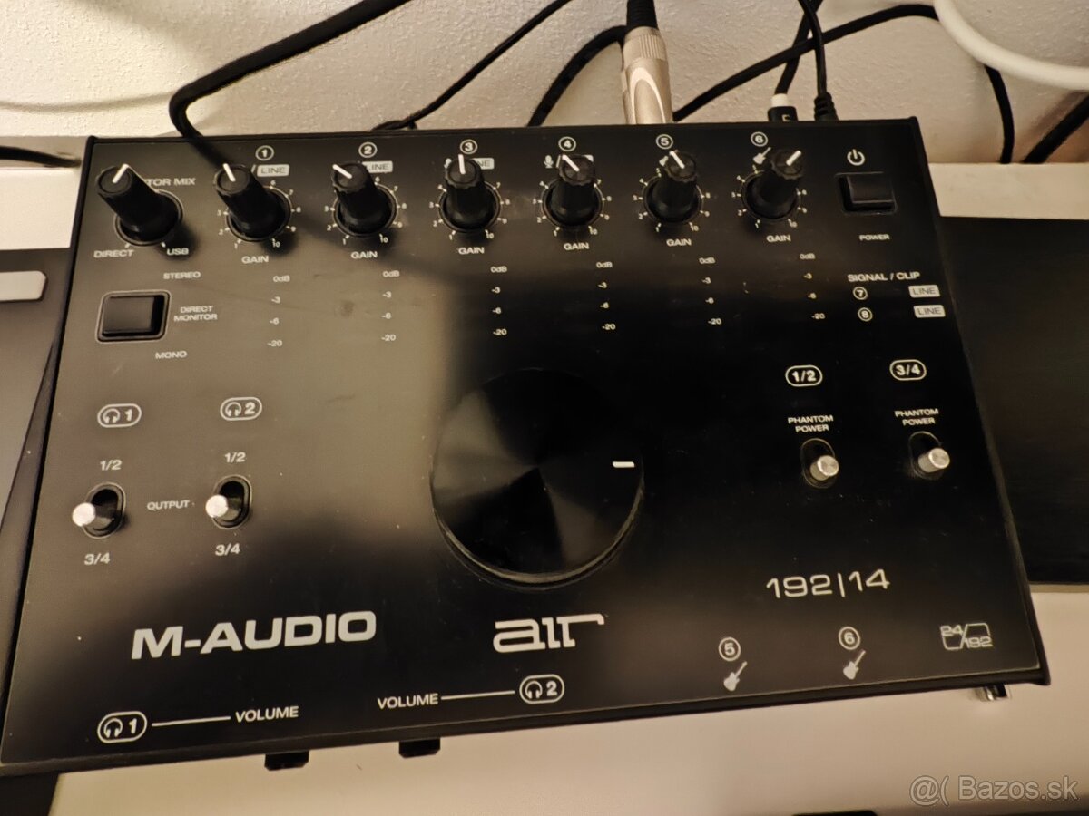 Zvuková karta m-audio air 192/14