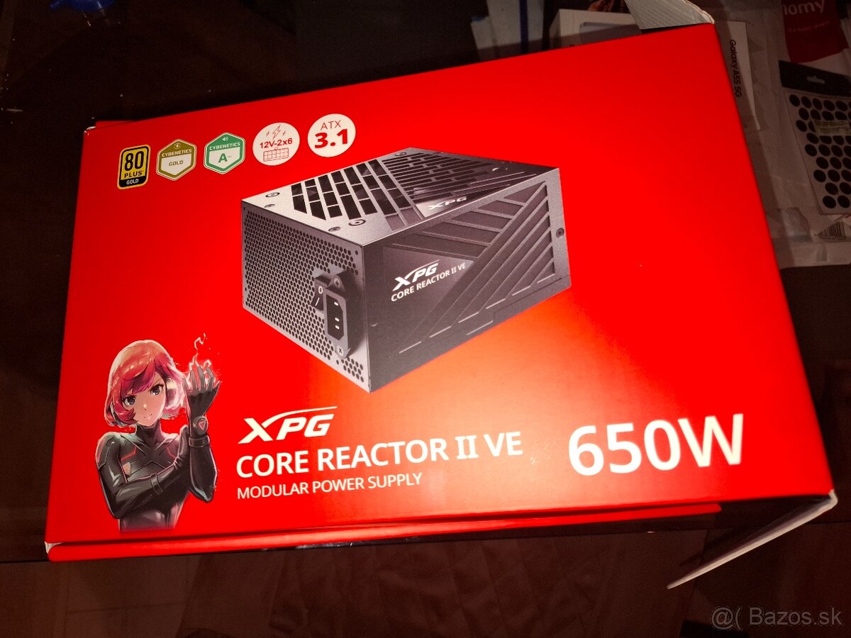 Predam pc zdroj ADATA XPG CORE REACTOR II VE 650 W