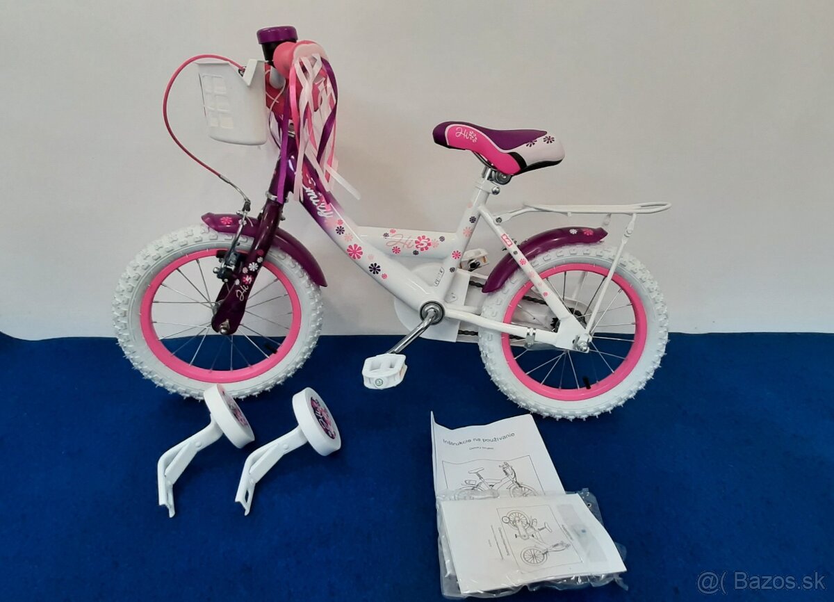 Detský bicykel 14 Pink