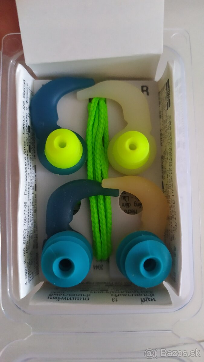 silikónové štuple do uší na plávanie Nabaiji