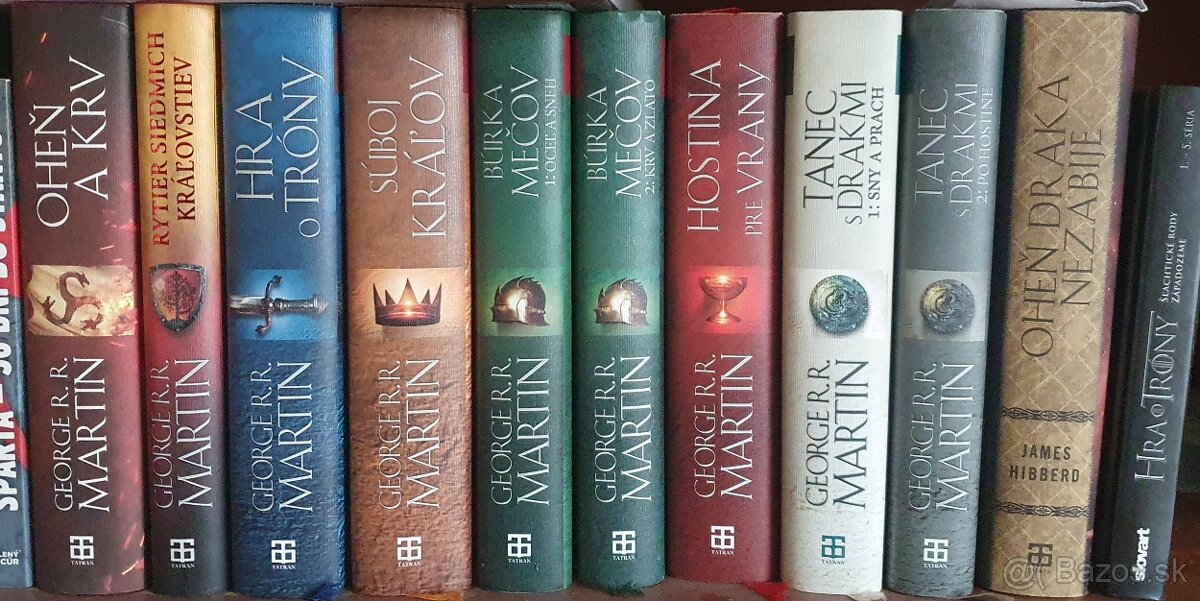 Knihy Hry o tróny