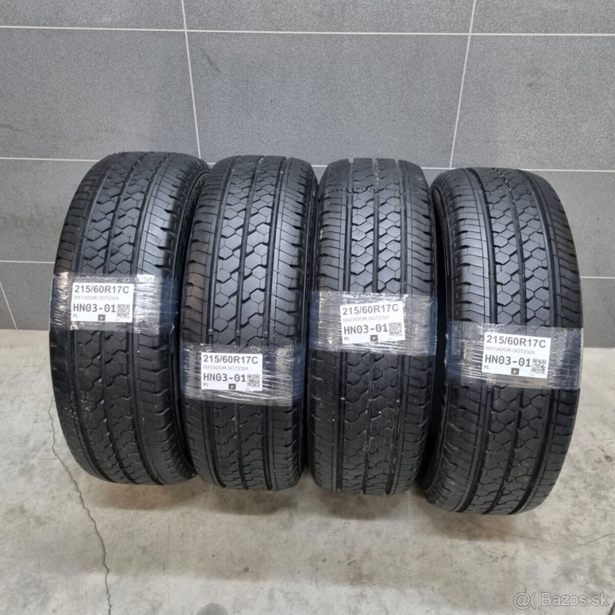 Letné dodávkové pneumatiky 215/60 R17C MATADOR