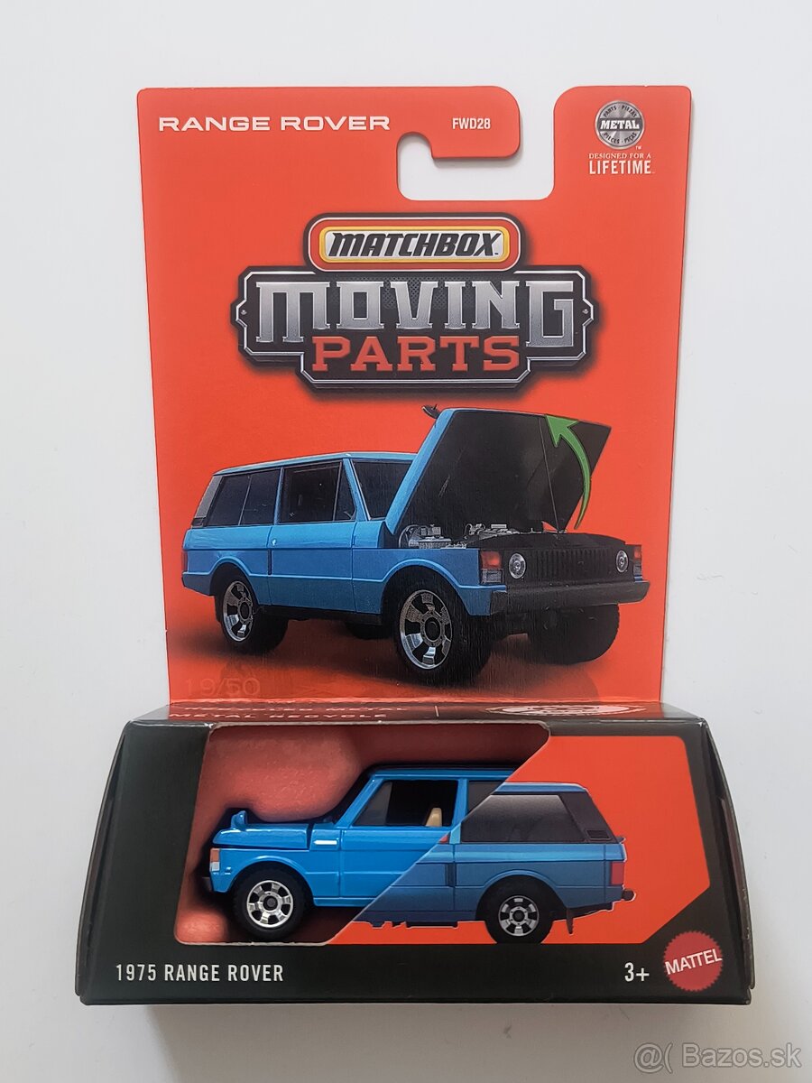 Matchbox Moving Parts - 1975 Range Rover