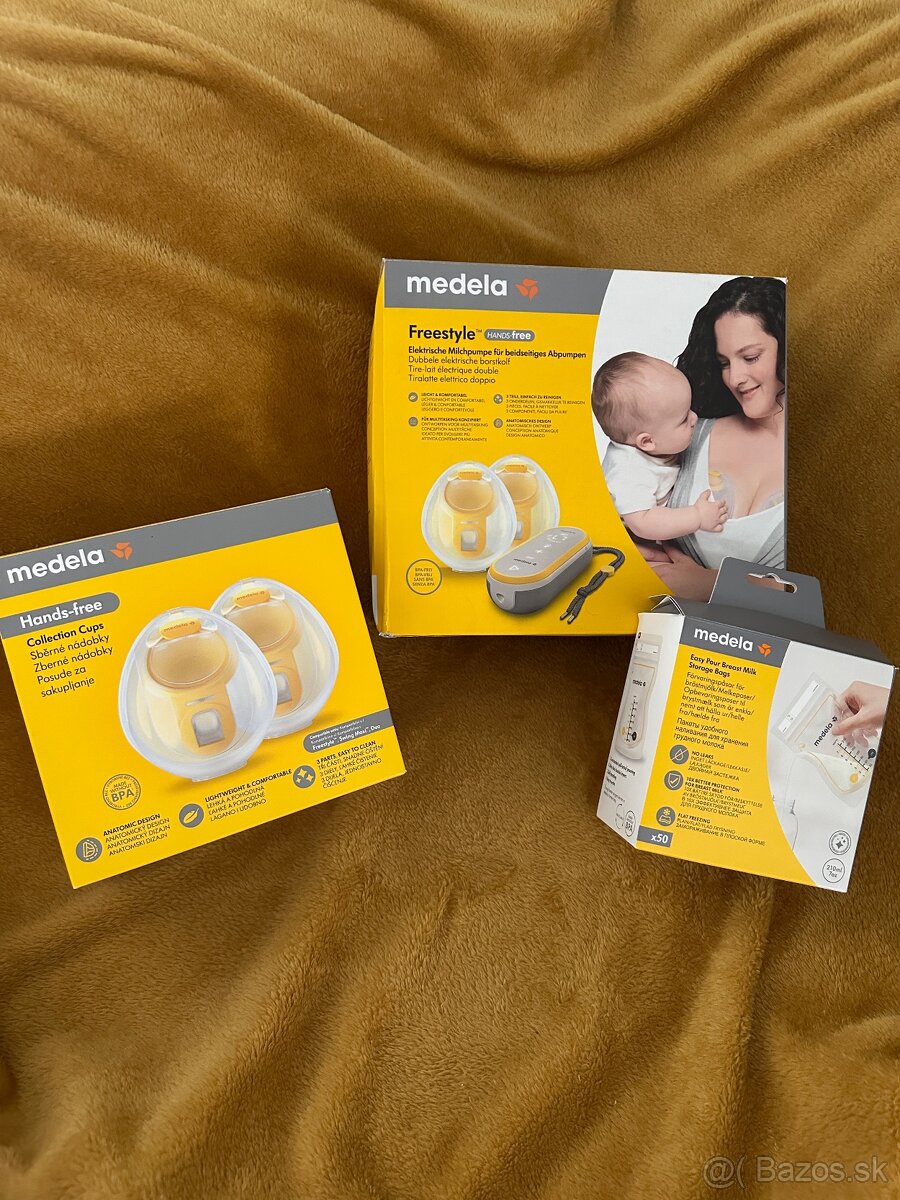 Odsávačka Medela freestyle + doplnky