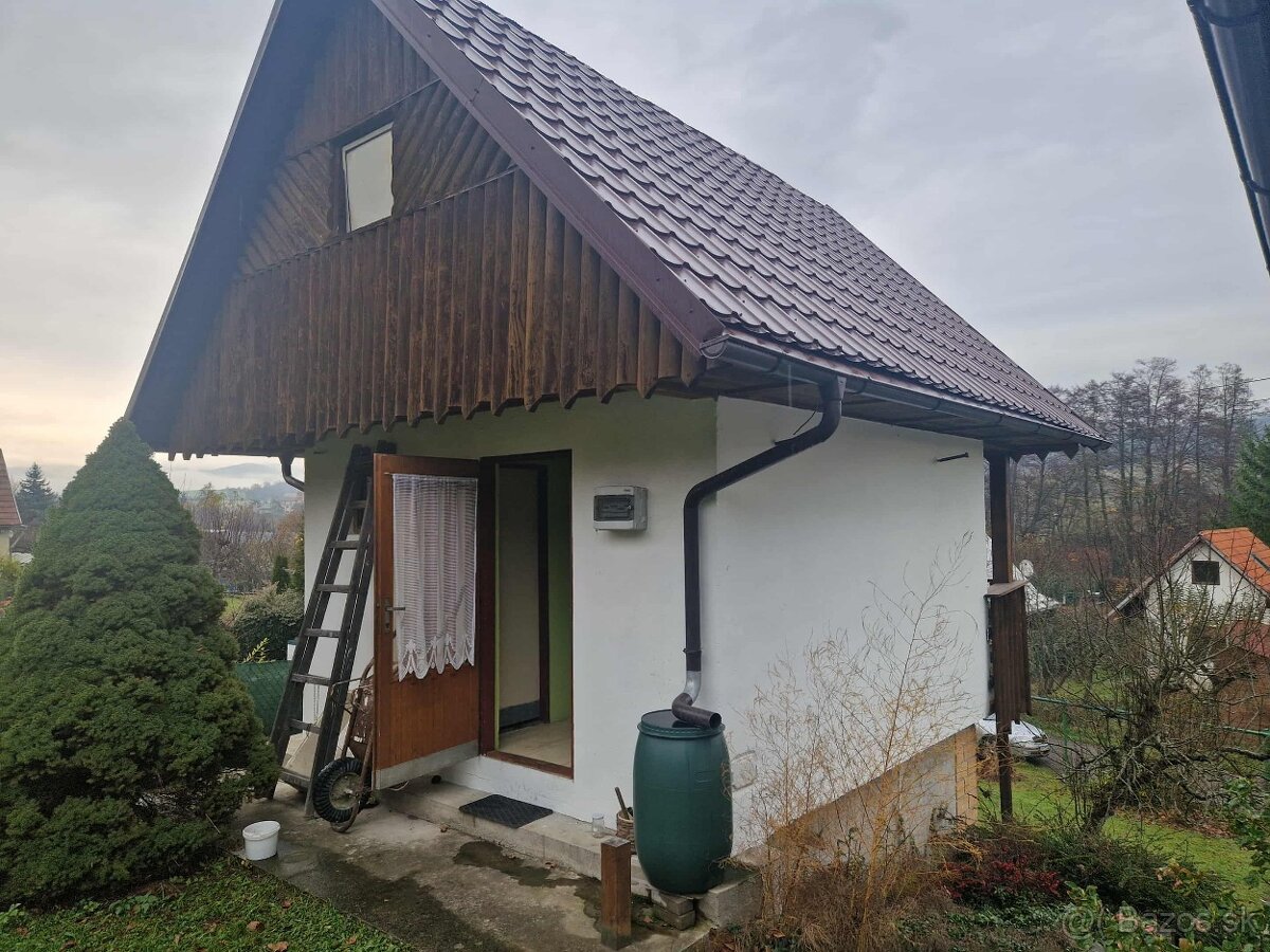 Na predaj murovaná chatu so záhradou v záhradkárskej osade p