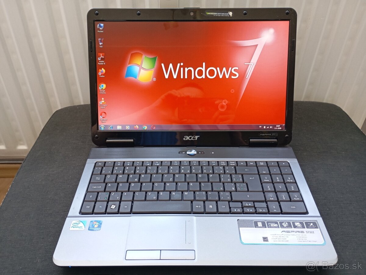 predám notebook Acer Aspire 5732Z , 4gb ram ,Win 7