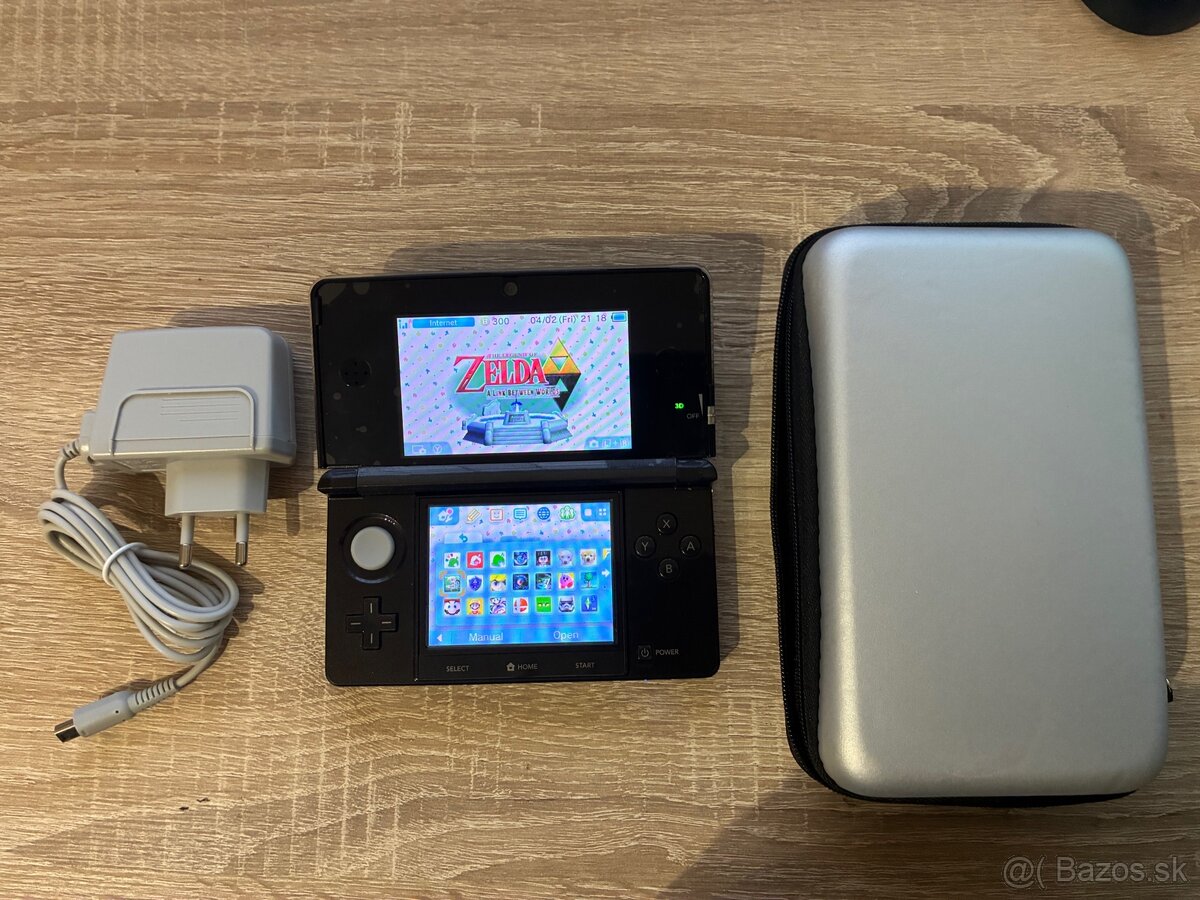 Nintendo 3DS (módované) + príslušenstvo