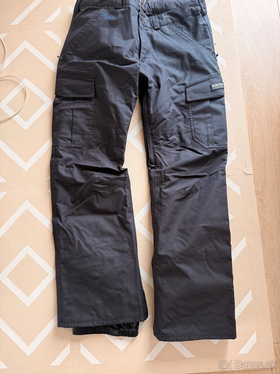 NOVÉ snowboard nohavice Burton Cargo Pant Regular XL Black