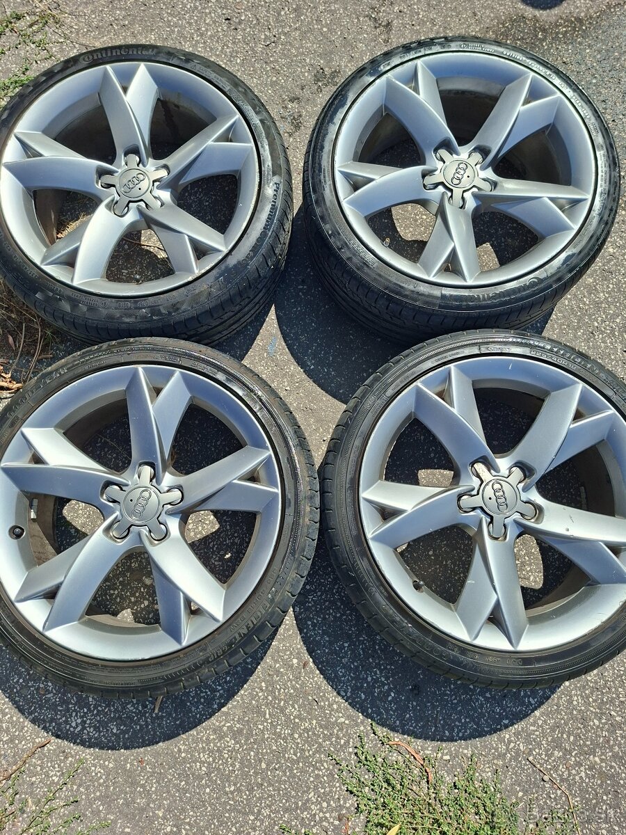 Disky AUDI s pneumatikami R18