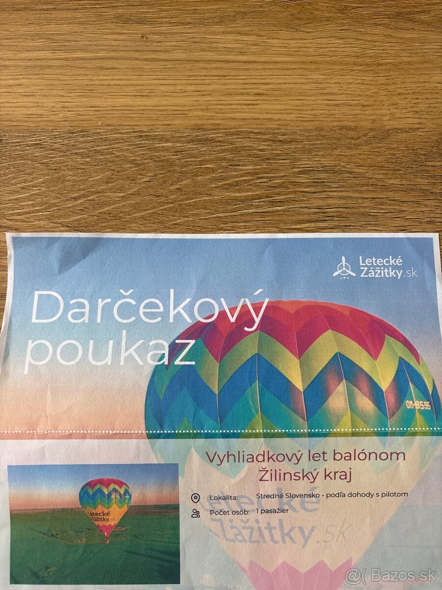 Let balónom