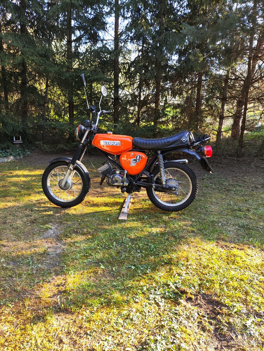 Predám Simson Enduro TP v depozite