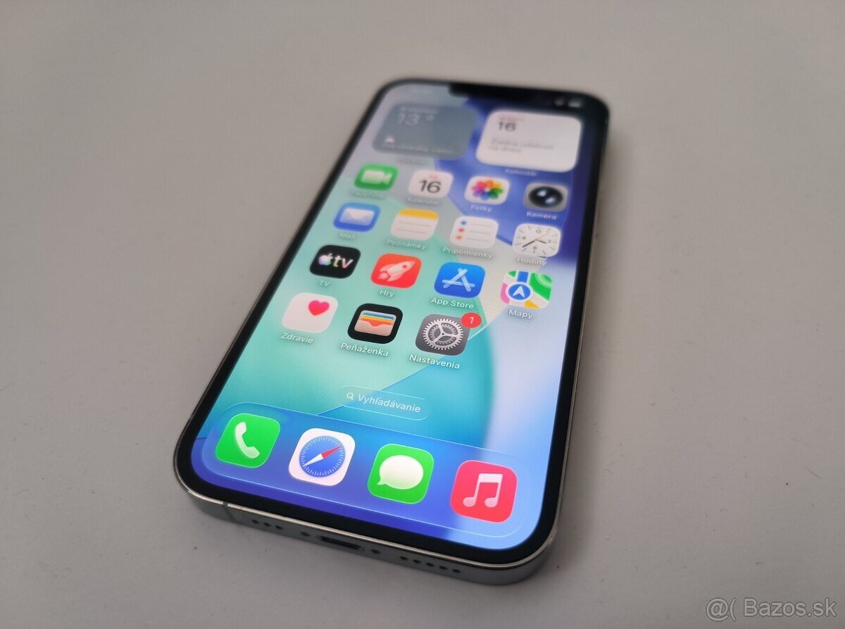 apple iphone 13 PRO 256gb Silver / Batéria 100%