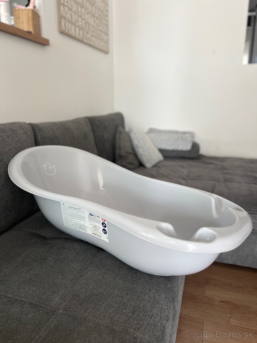 Detská vanička Kačička 102cm - Sivá