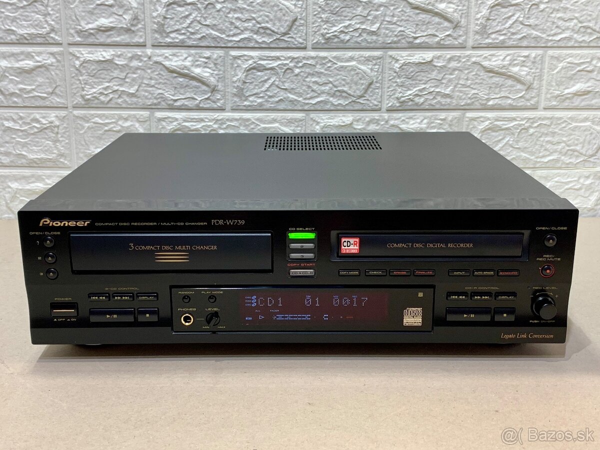 Pioneer PDR-W739 …. CD rekordér
