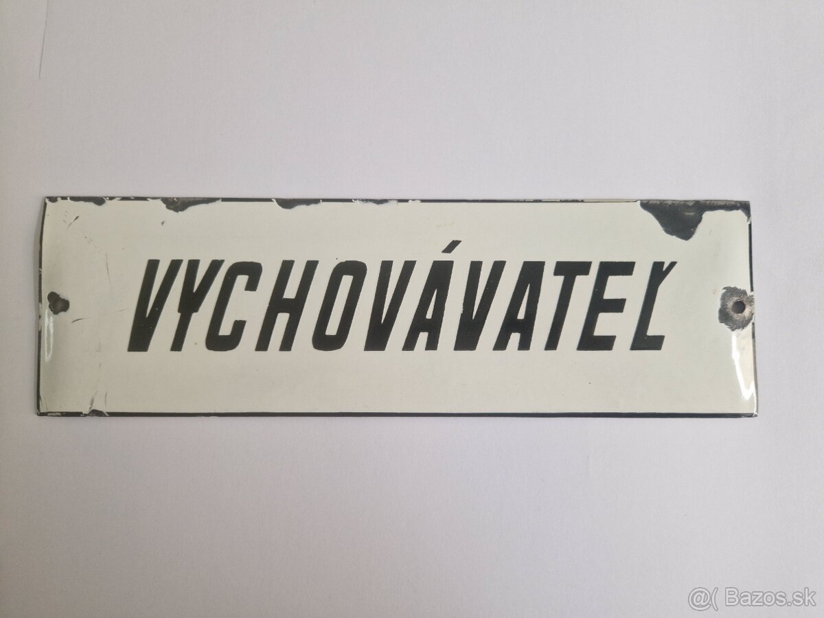 Tabulka "VYCHOVÁVATEL"