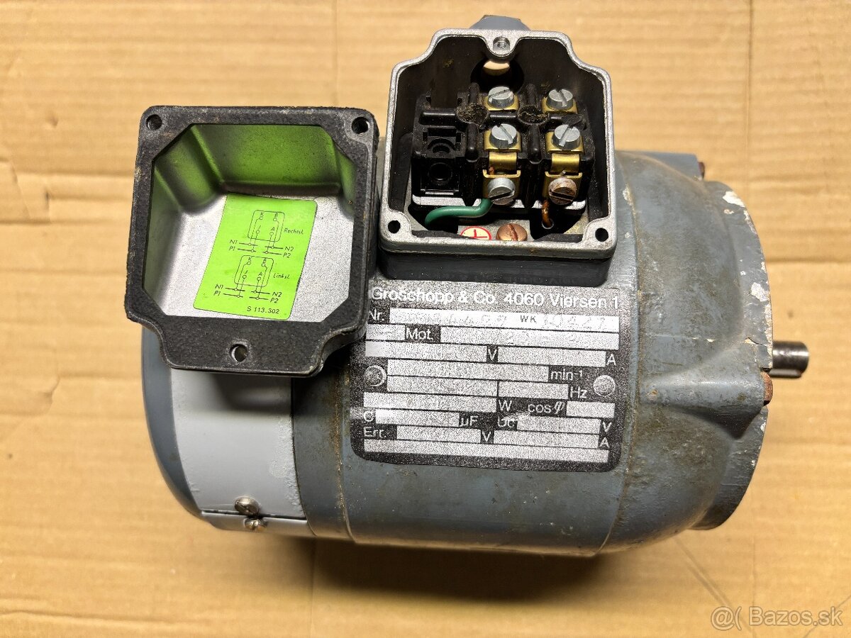 DC ELEKTROMOTOR GROSCHOPP