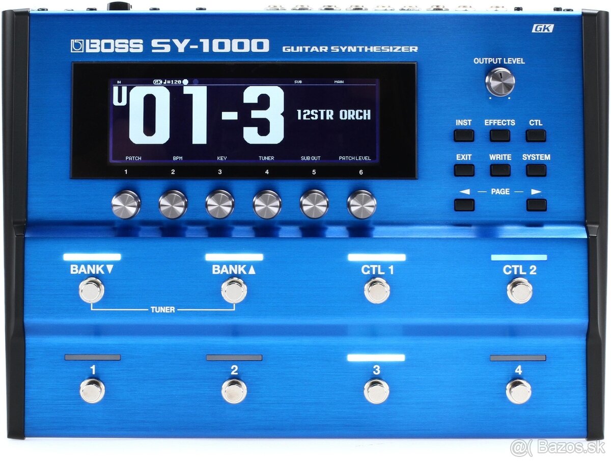 Boss sy1000 git. synthesizer nová cena