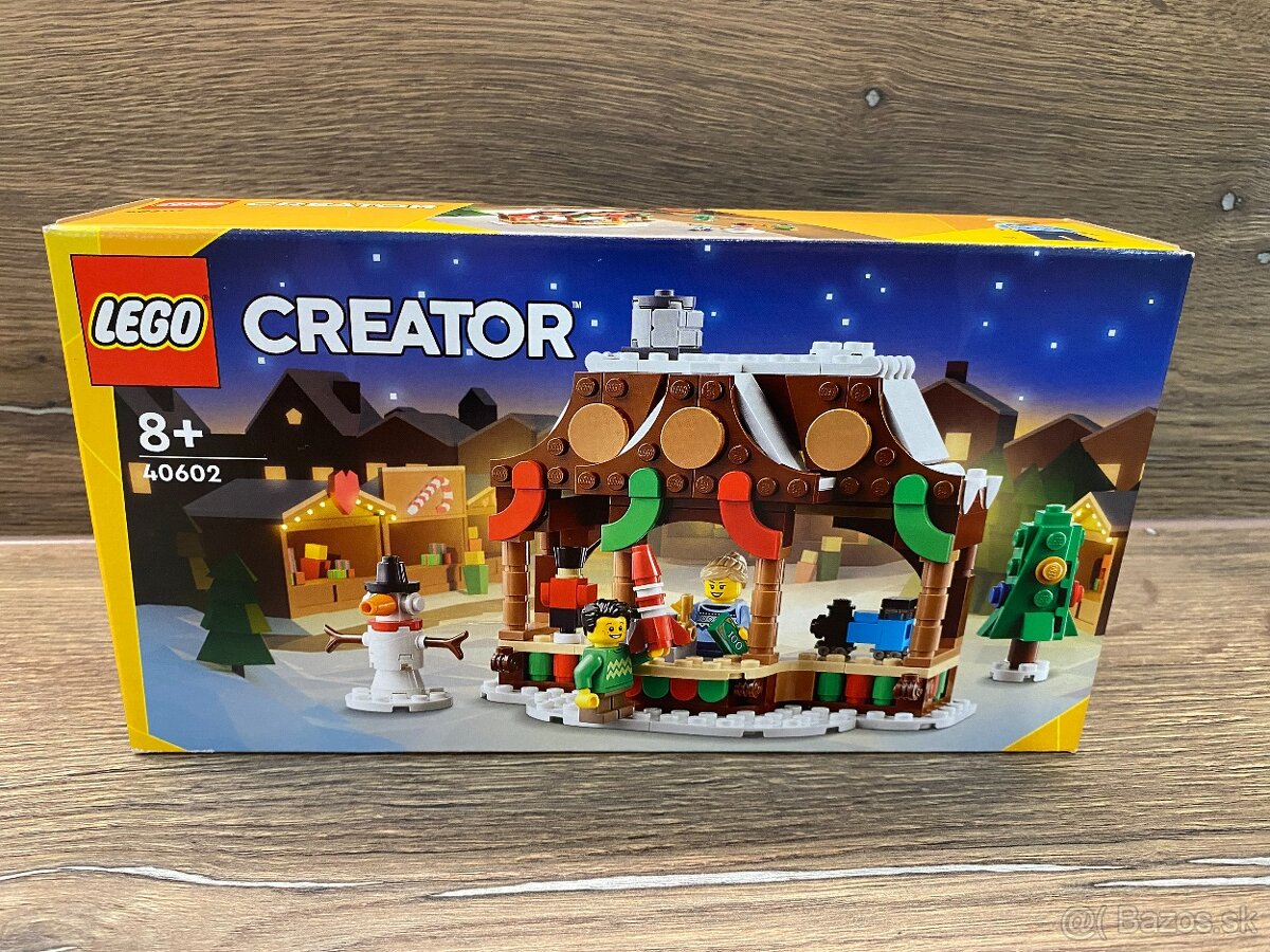 LEGO 40602 Stánok na vianočnom trhu