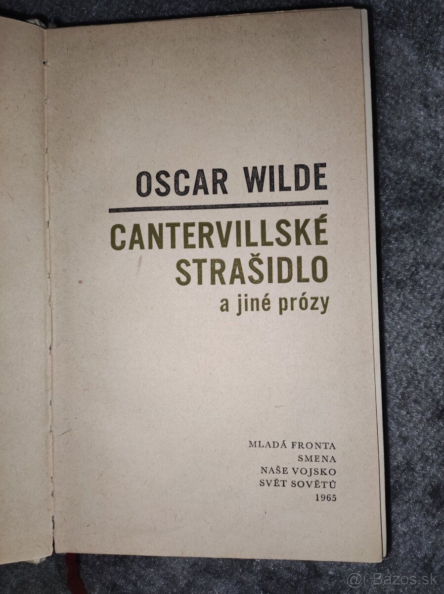 Oscar Wilde-Cantervillske strasidlo