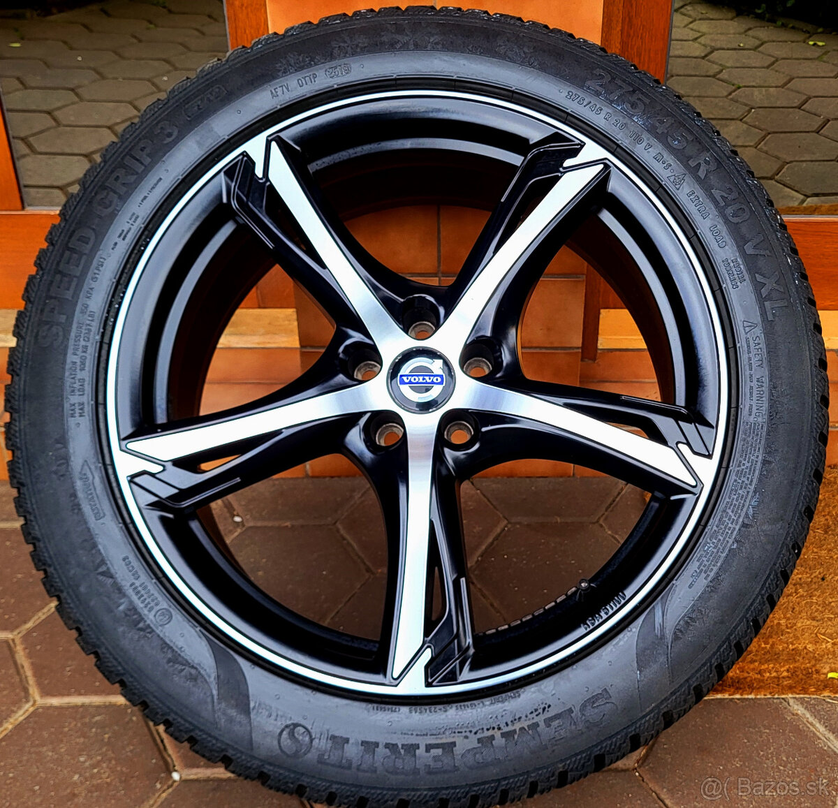alu disky 5x108 R20 Volvo xc90 + 275/45 R20 zimné
