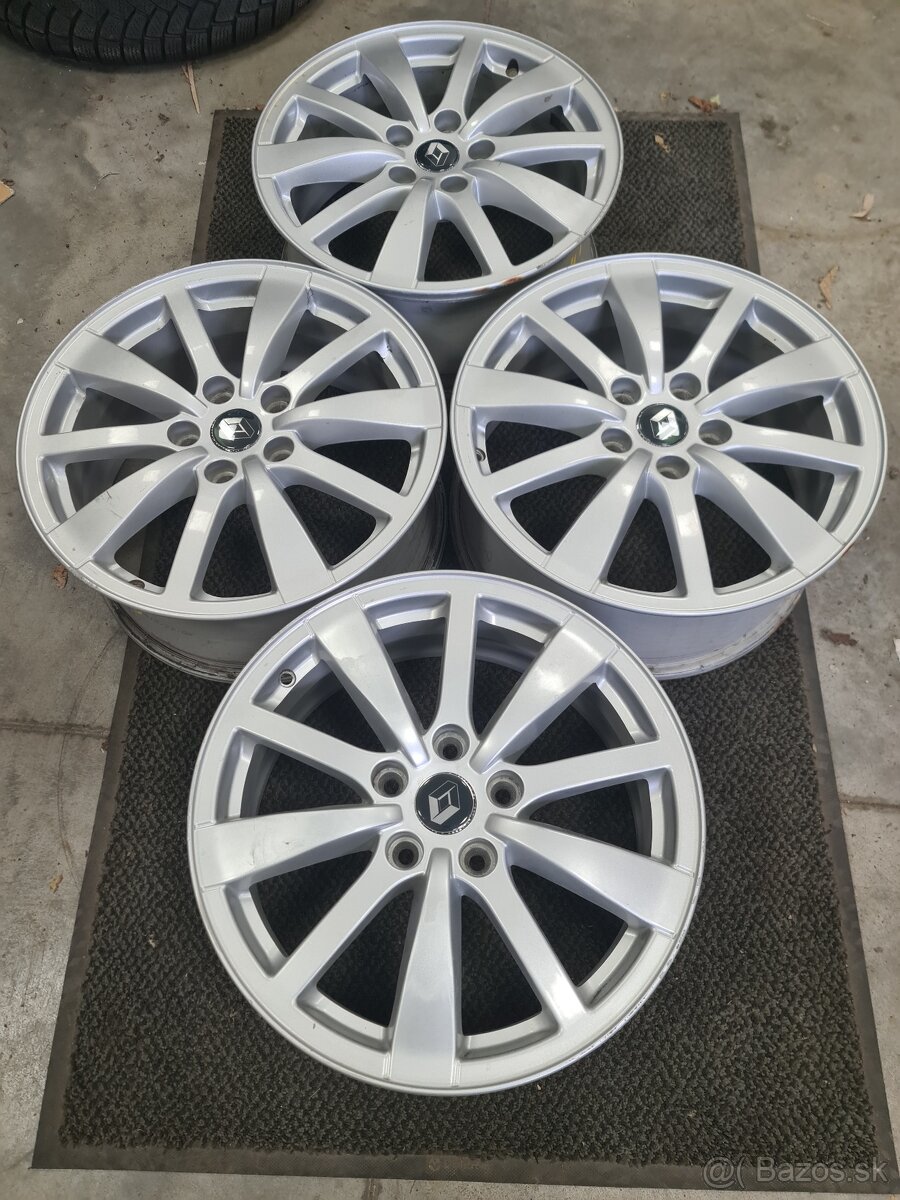 5X108 R17 RENAULT ALU DISKY