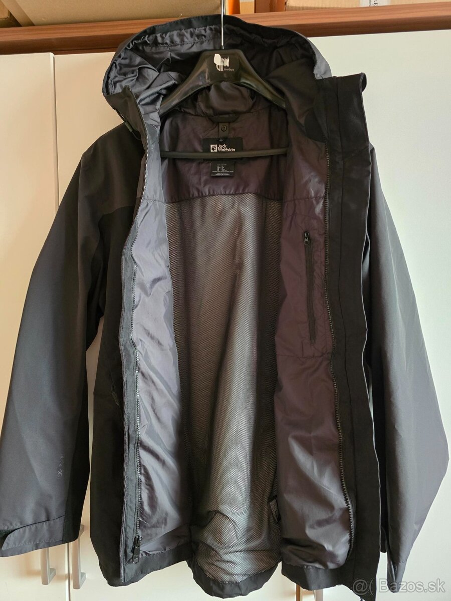 Predám pánsku bundu JACK WOLFSKIN 3v1