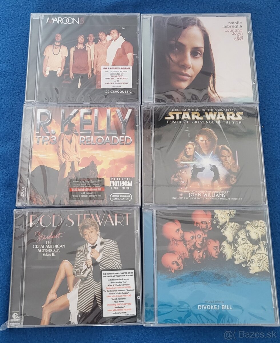 6 kusov CD
