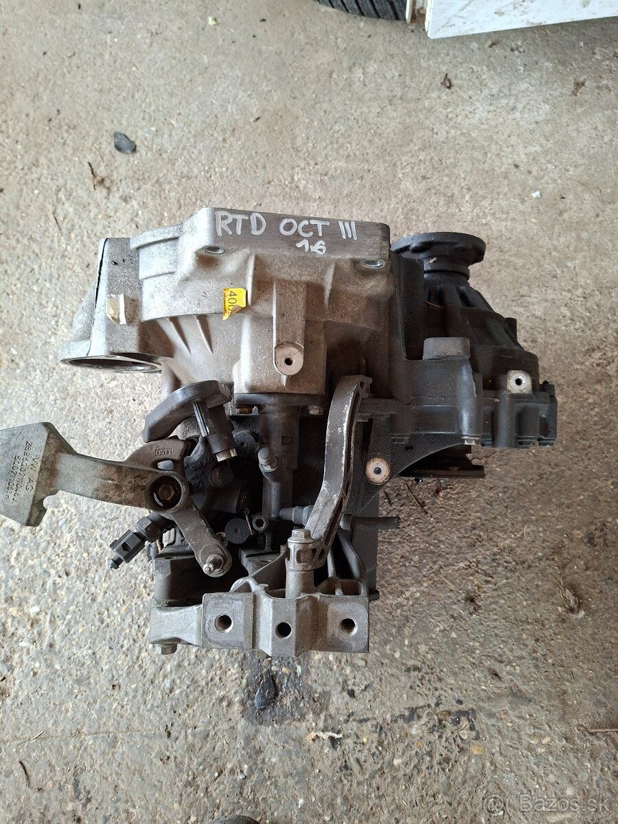 Manualna prevodovka Octavia 3 1.6Tdi RTD