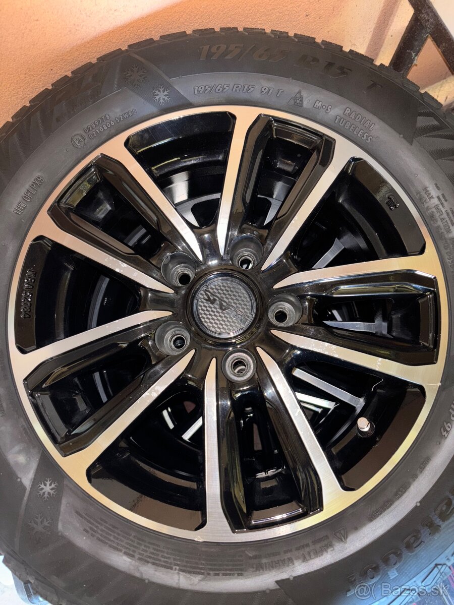 5x114,3 R15 MAK disky +matador pneumatiky