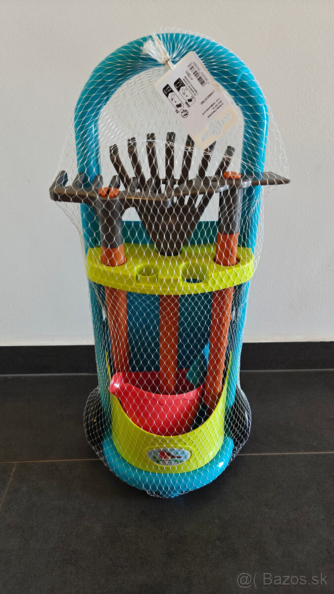 Ecoiffier Vozík sa záhradným náradím