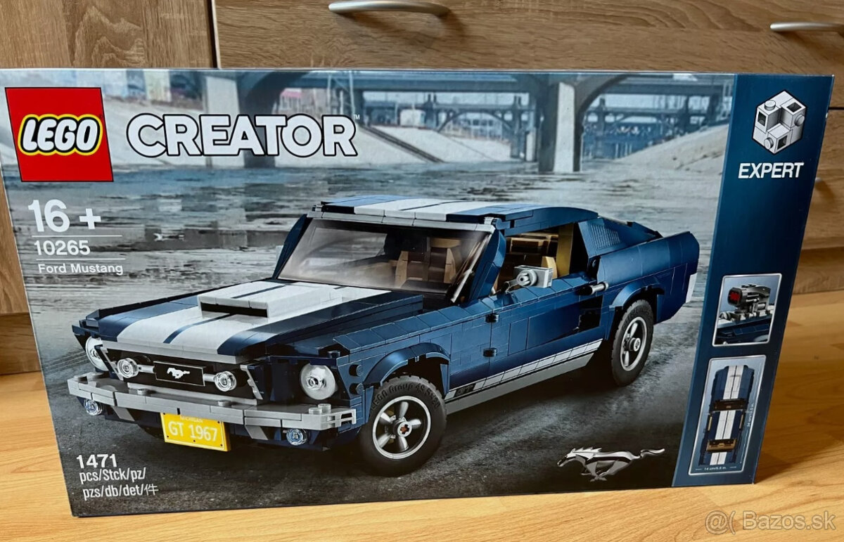 LEGO® Creator 10265 Ford Mustang - NOVÉ TOP STAV