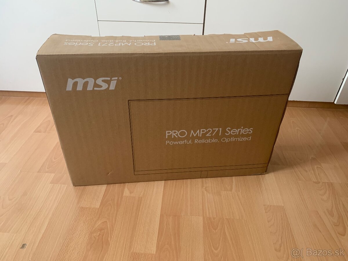 Predám monitor MSI PRO MP271 (27”)