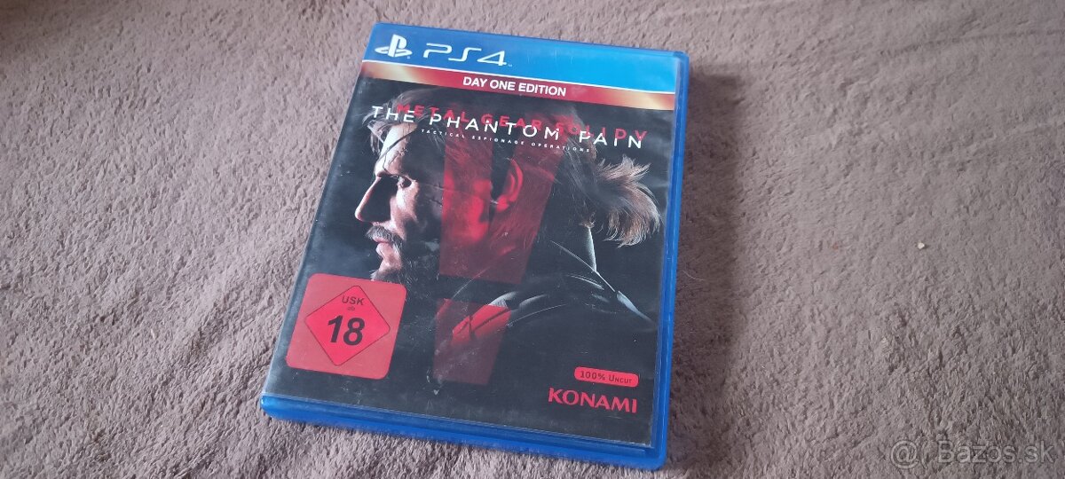 Metal gear solid 5 the Phantom pain pre ps4